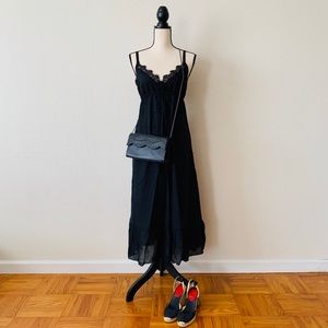 ONLY HEARTS V-Neck Maxi Dress Louboutin Heels 7